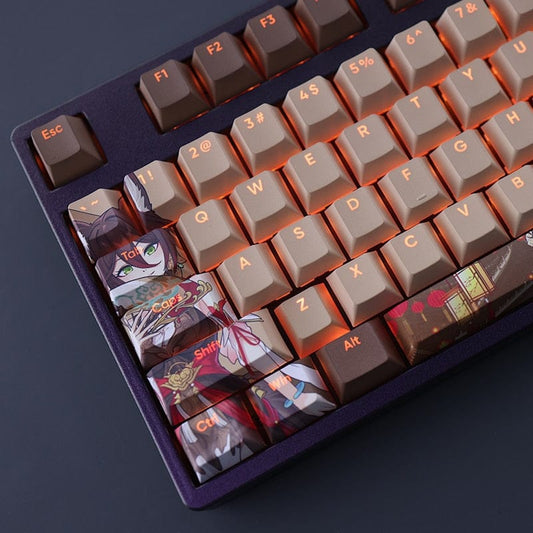 My Anime Keycaps Complete Set Honkai: Tingyun Backlit Keycap Set