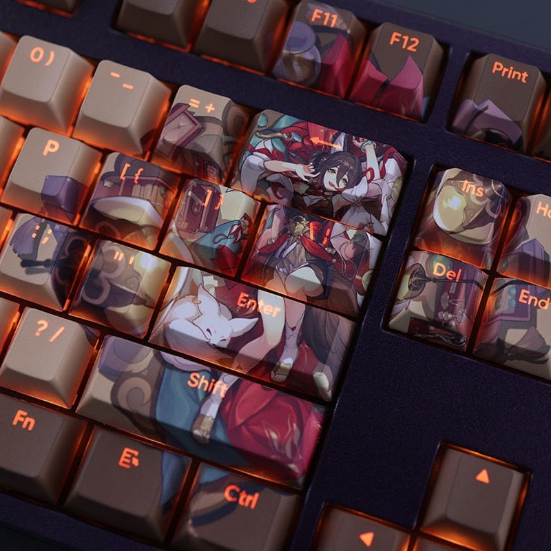 My Anime Keycaps Complete Set Honkai: Tingyun Backlit Keycap Set