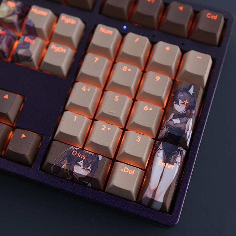 My Anime Keycaps Complete Set Honkai: Tingyun Backlit Keycap Set