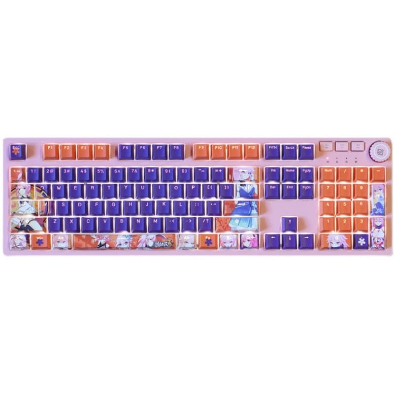 My Anime Keycaps Complete Set Honkai: Yae Sakura Backlit Keycap Set