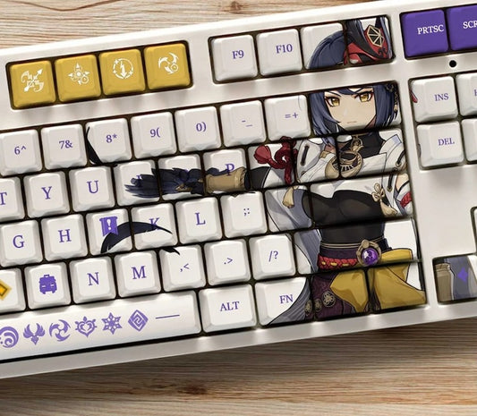 Genshin Impact: Kujou Sara OEM Keycap Set