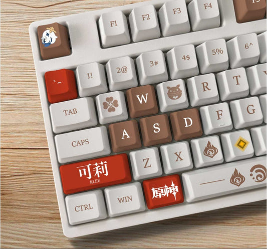 Genshin Impact: Klee OEM Keycap Set