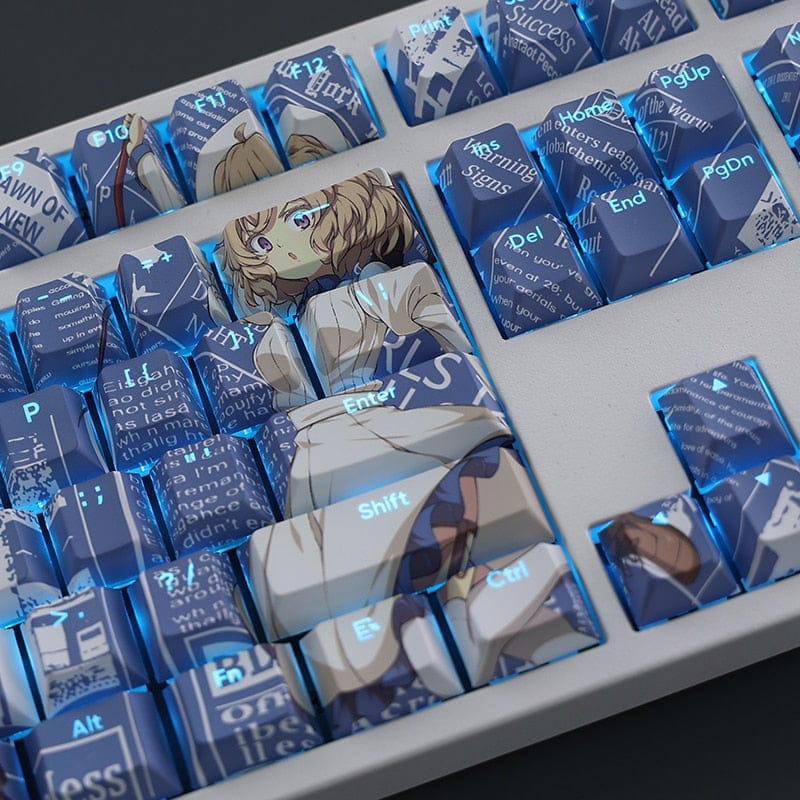 My Anime Keycaps Complete Set In/Spectre: Kotoko Iwanaga Backlit Keycap Set