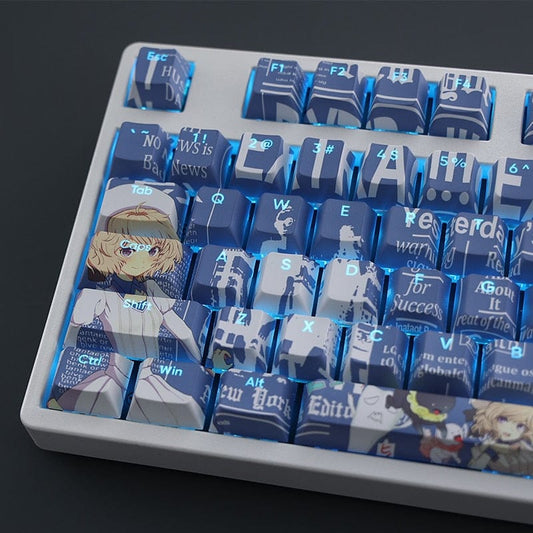 My Anime Keycaps Complete Set In/Spectre: Kotoko Iwanaga Backlit Keycap Set