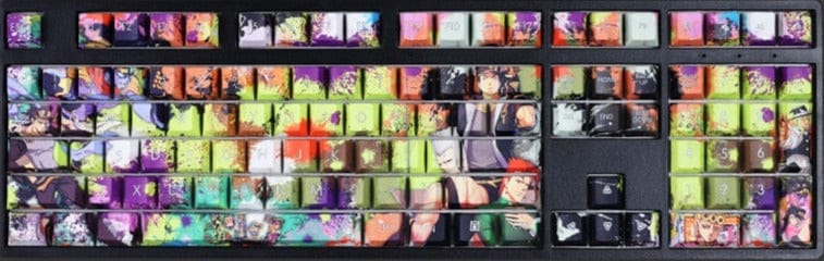 My Anime Keycaps Complete Set JoJo's Bizarre Adventure: Keycap Set