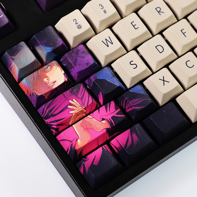 Pjo Keycaps Satoru Gojo (Jujutsu Kaisen) Purple Keycap Set