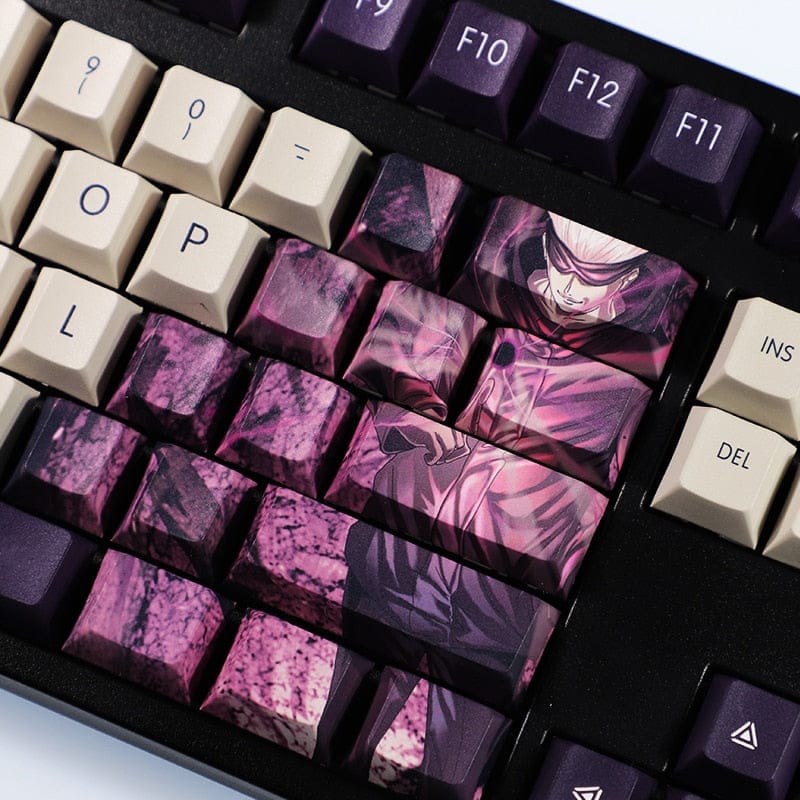 Pjo Keycaps Satoru Gojo (Jujutsu Kaisen) Purple Keycap Set