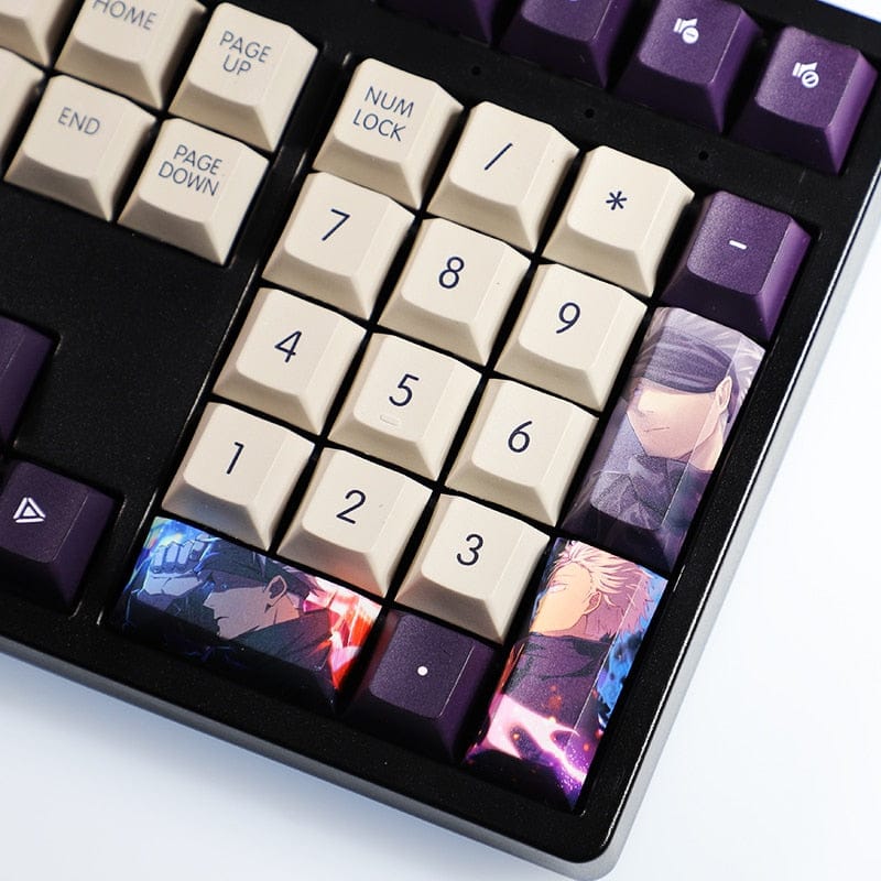 Pjo Keycaps Satoru Gojo (Jujutsu Kaisen) Purple Keycap Set