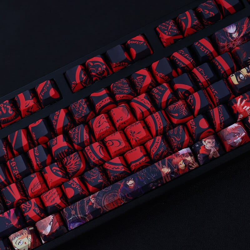 My Anime Keycaps Complete Set Jujutsu Kaisen: Yuji Itadori Keycap Set