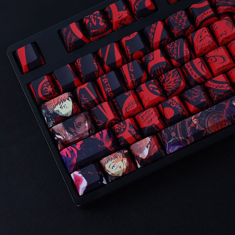 My Anime Keycaps Complete Set Jujutsu Kaisen: Yuji Itadori Keycap Set