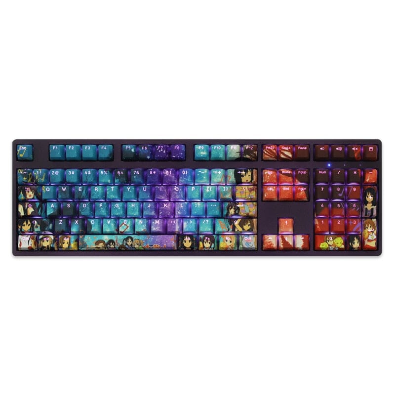 My Anime Keycaps Complete Set K-On!: Backlit Keycap Set