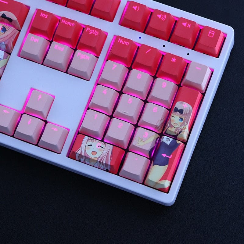 My Anime Keycaps Complete Set Kaguya-sama: Chika Fujiwara Backlit Keycap Set