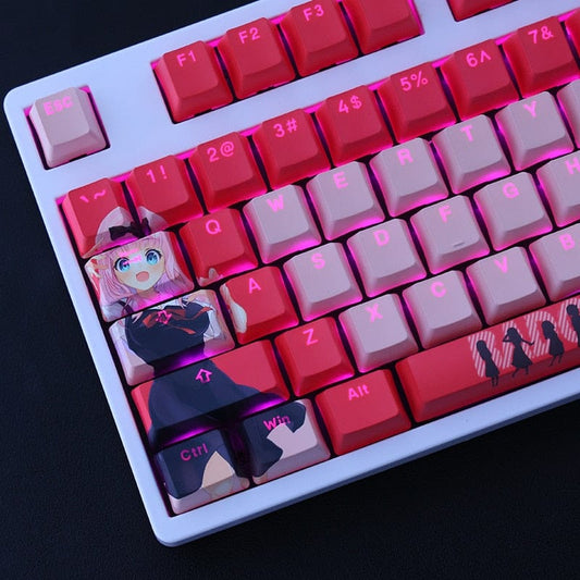 My Anime Keycaps Complete Set Kaguya-sama: Chika Fujiwara Backlit Keycap Set