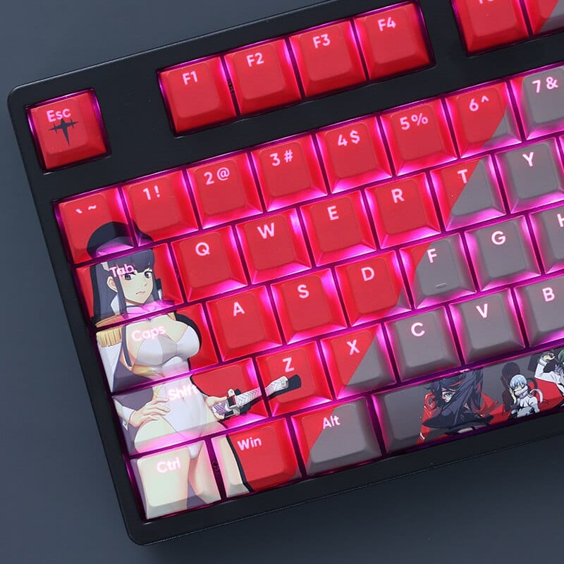 My Anime Keycaps Complete Set Kill la Kill: Backlit Keycap Set
