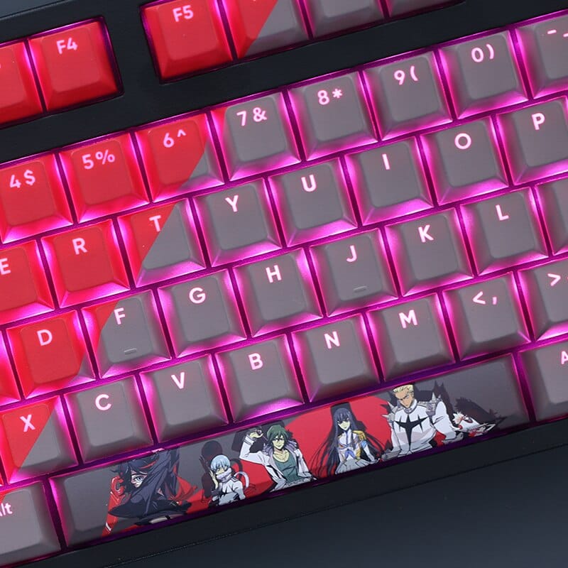 My Anime Keycaps Complete Set Kill la Kill: Backlit Keycap Set