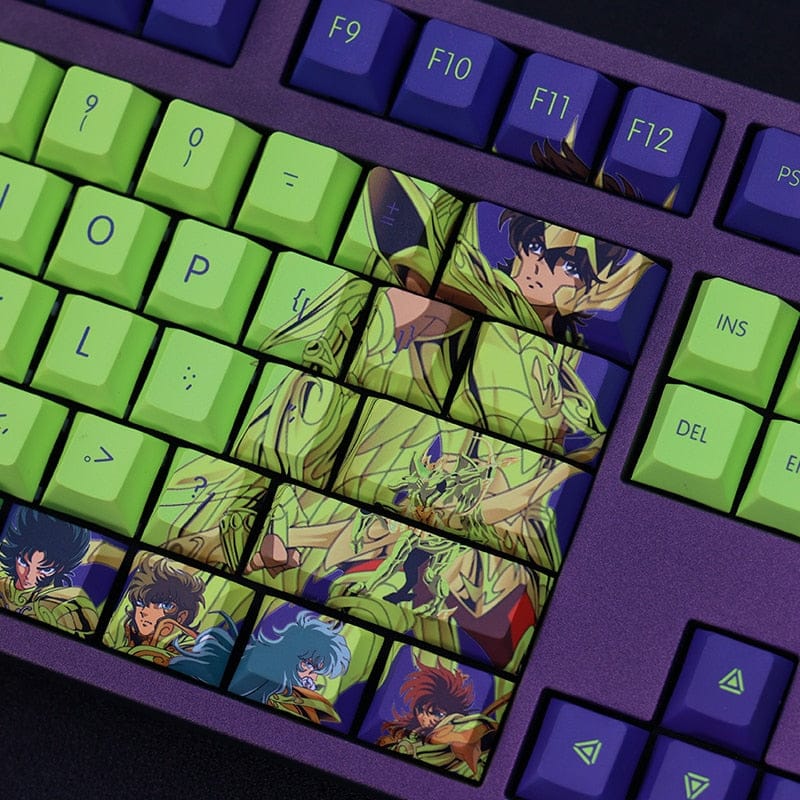 My Anime Keycaps Complete Set Knights of the Zodiac: Seiya Keycap Set