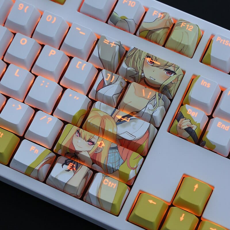 Marin Kitagawa (My Dress-Up Darling) Backlit Keycap Set