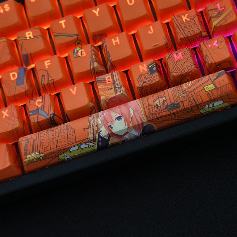 My Anime Keycaps Complete Set My Teen Romantic Comedy: Yui Yuigahama Backlit Keycap Set