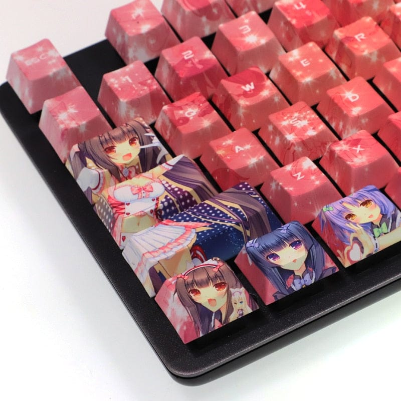 My Anime Keycaps Complete Set Nekopara: Keycap Set