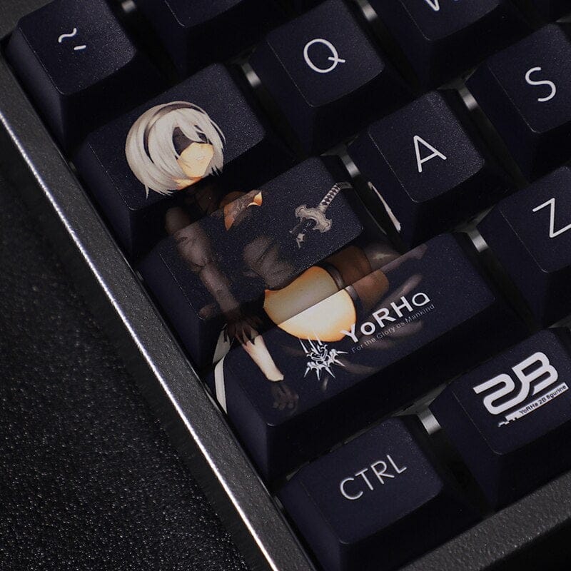 My Anime Keycaps Complete Set NieR: 2B Keycap Set