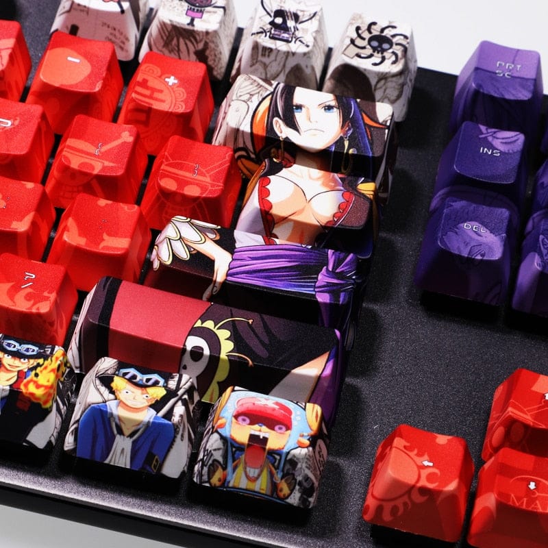 My Anime Keycaps Complete Set One Piece: Keycap Set