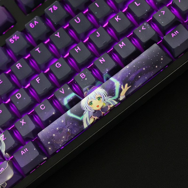 My Anime Keycaps Complete Set Planetarian: Yumemi Hoshino Backlit Keycap Set