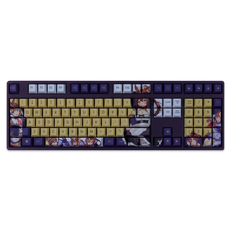 My Anime Keycaps Complete Set Pretty Derby: Tokai Teio Keycap Set