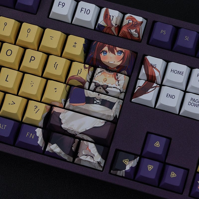 My Anime Keycaps Complete Set Pretty Derby: Tokai Teio Keycap Set