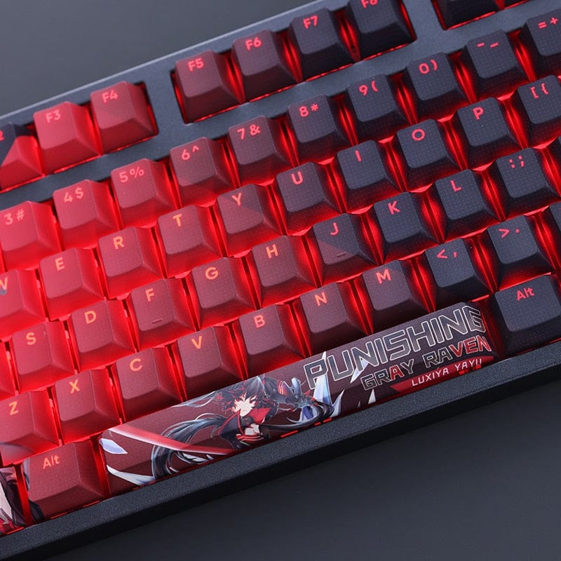 My Anime Keycaps Complete Set Punishing Gray Raven: Lucia Backlit Keycap Set