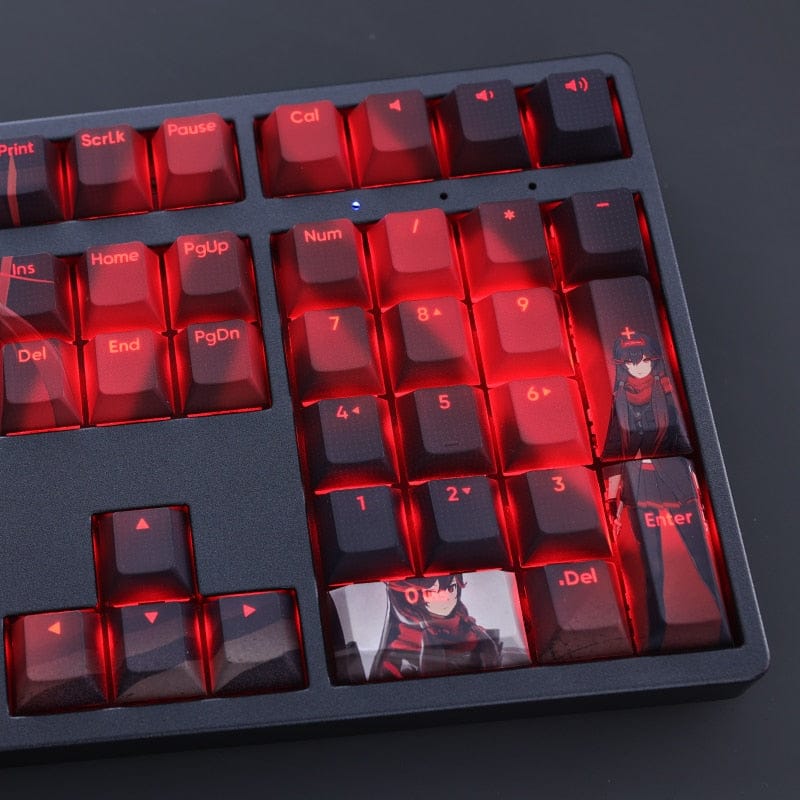 My Anime Keycaps Complete Set Punishing Gray Raven: Lucia Backlit Keycap Set