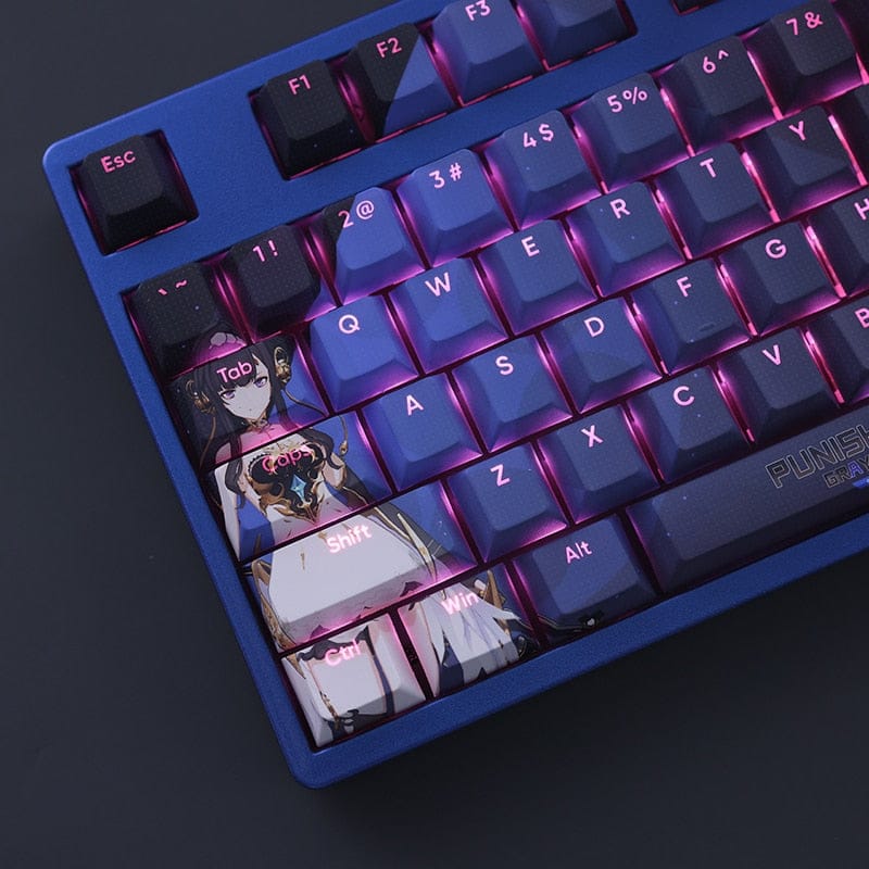 My Anime Keycaps Complete Set Punishing Gray Raven: Selena Backlit Keycap Set