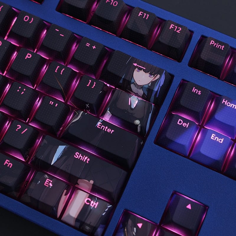 My Anime Keycaps Complete Set Punishing Gray Raven: Selena Backlit Keycap Set