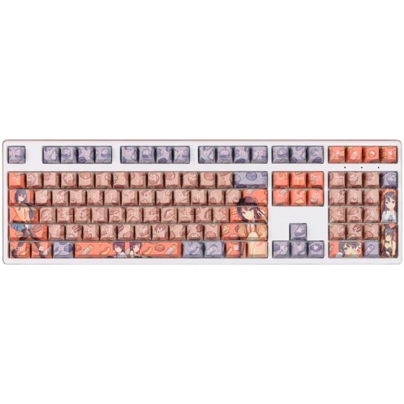 My Anime Keycaps Complete Set Rascal Does Not Dream: Mai Sakurajima Keycap Set