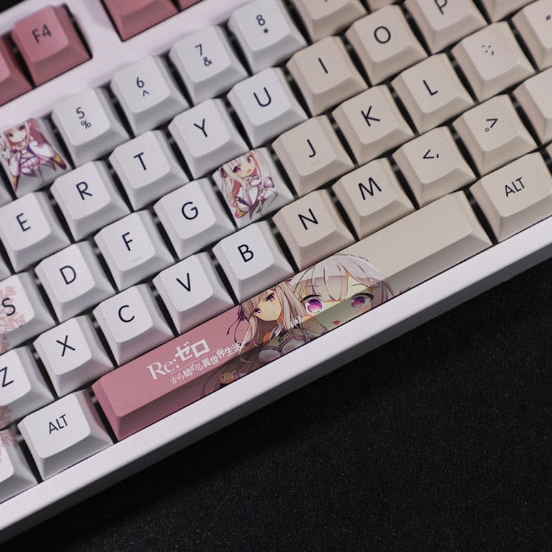 My Anime Keycaps Complete Set Re:Zero: Emilia Keycap Set