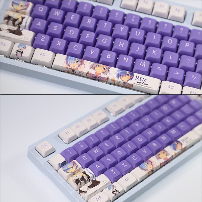 My Anime Keycaps Complete Set Re:Zero: Rem XDA Keycap Set