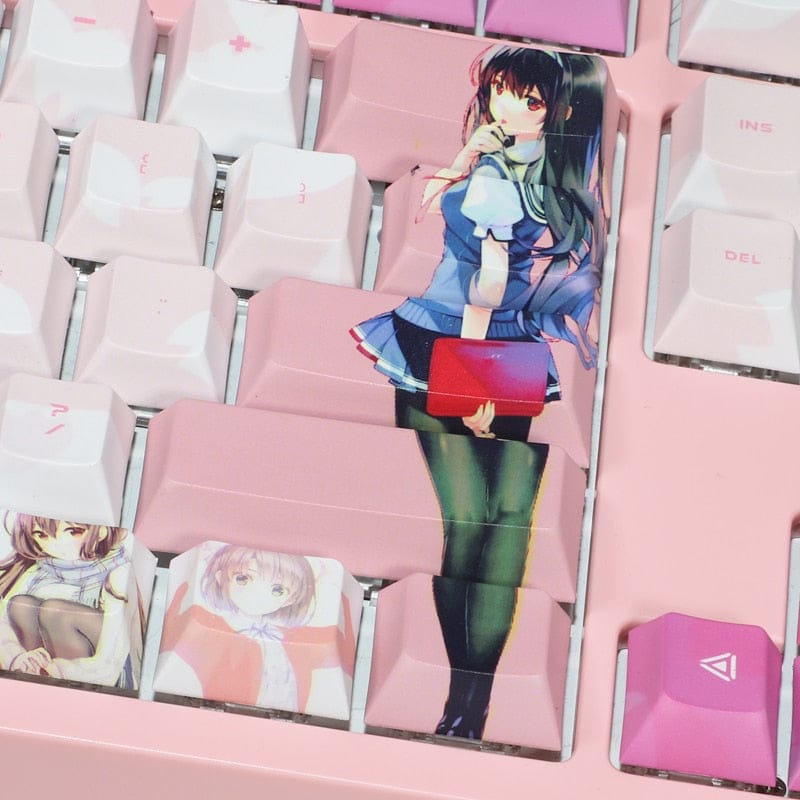 My Anime Keycaps Complete Set Saekano: Megumi Kato Keycap Set