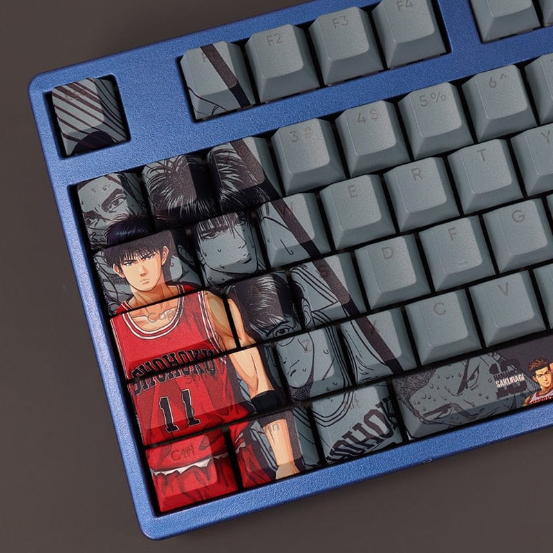 My Anime Keycaps Complete Set Slam Dunk: Backlit Keycap Set