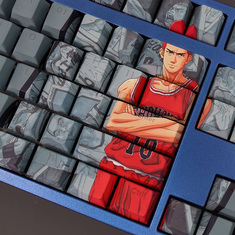 My Anime Keycaps Complete Set Slam Dunk: Backlit Keycap Set