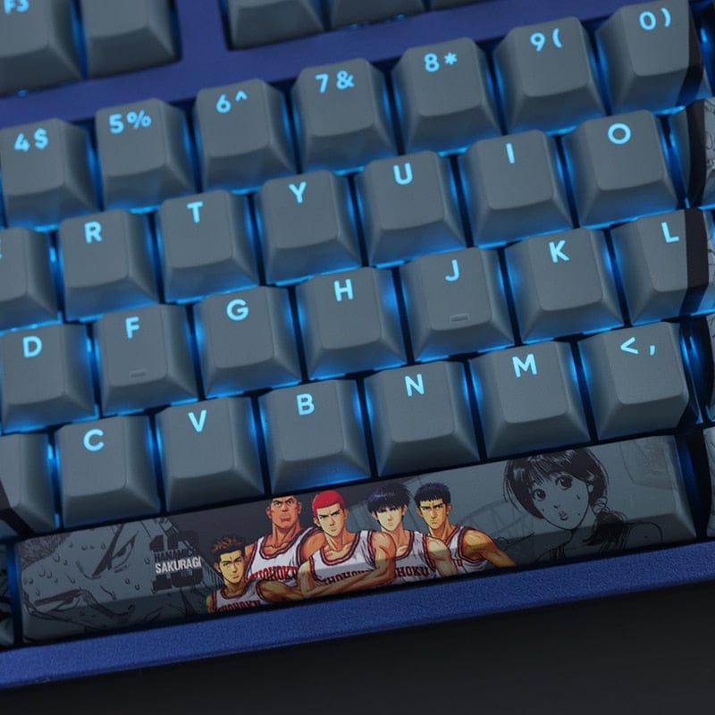 My Anime Keycaps Complete Set Slam Dunk: Backlit Keycap Set