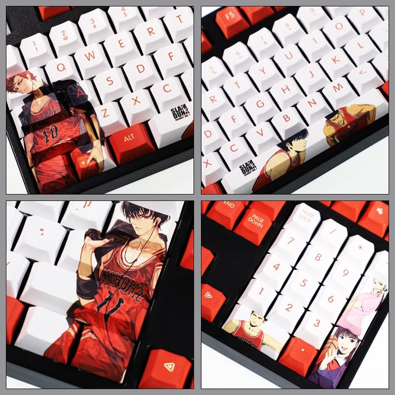 My Anime Keycaps Complete Set Slam Dunk: Keycap Set