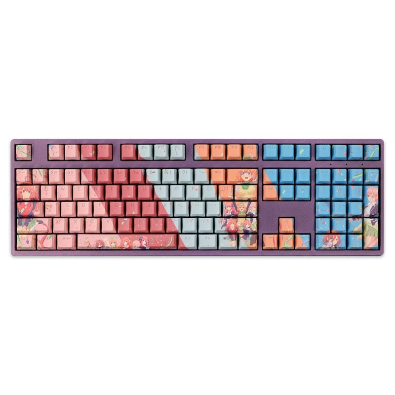 My Anime Keycaps Complete Set The Quintessential Quintuplets: Backlit Keycaps Set