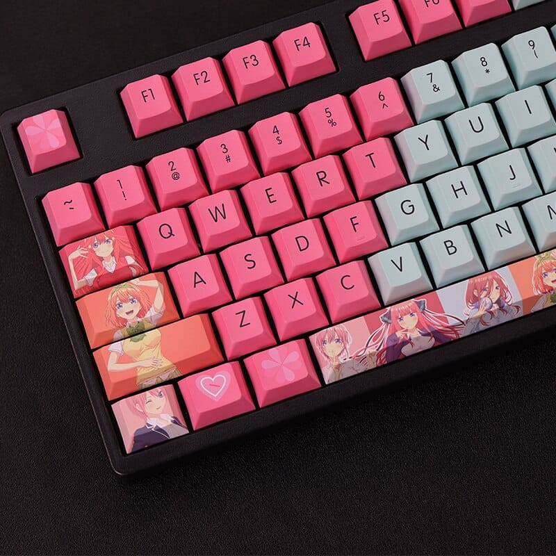 My Anime Keycaps Complete Set The Quintessential Quintuplets: Keycaps Set