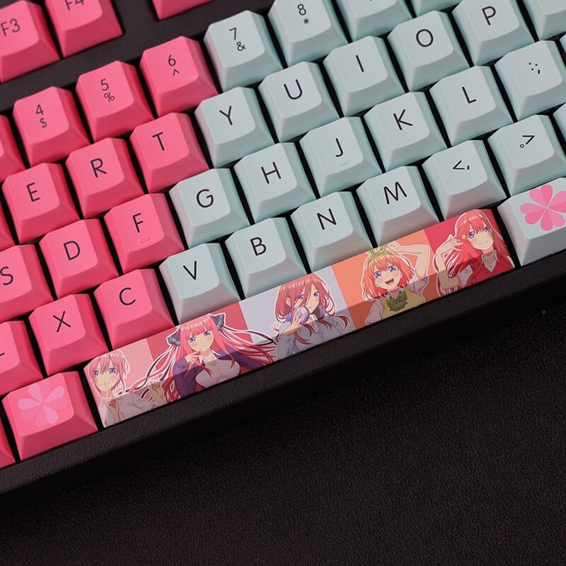 My Anime Keycaps Complete Set The Quintessential Quintuplets: Keycaps Set