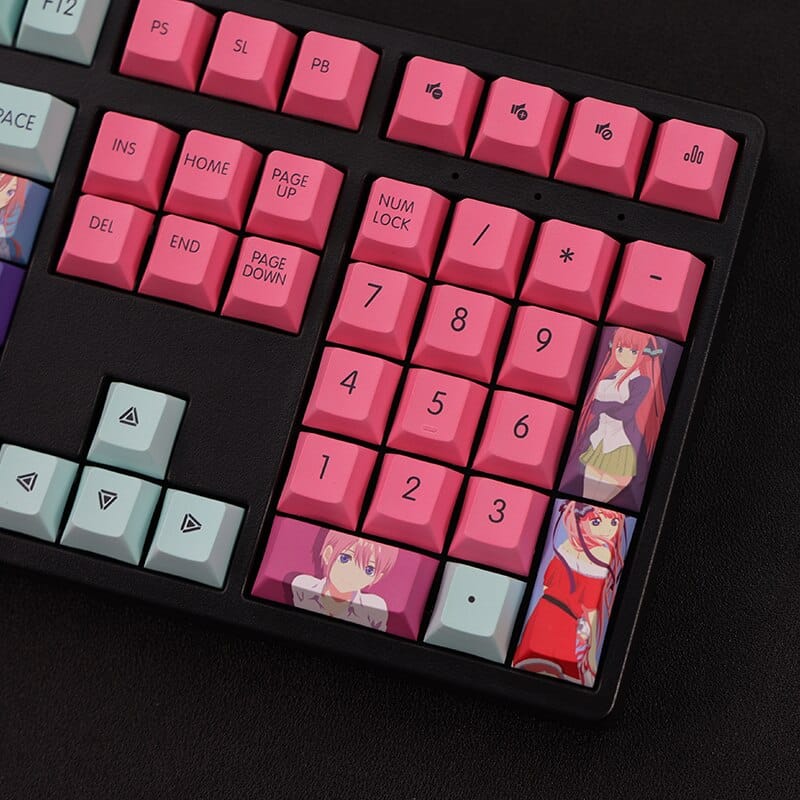My Anime Keycaps Complete Set The Quintessential Quintuplets: Keycaps Set