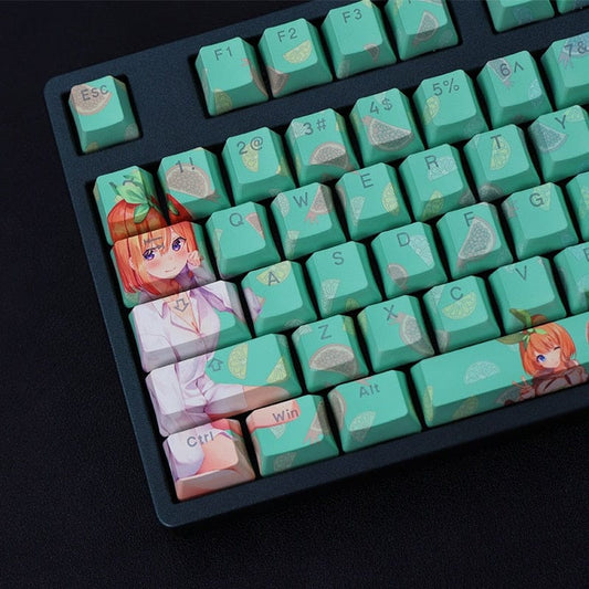 My Anime Keycaps Complete Set The Quintessential Quintuplets: Yotsuba Nakano Keycap Set