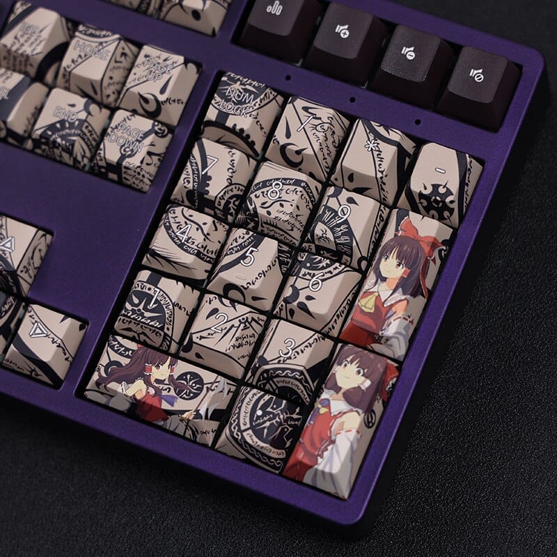 My Anime Keycaps Complete Set Touhou Project: Reimu Hakurei Keycap Set