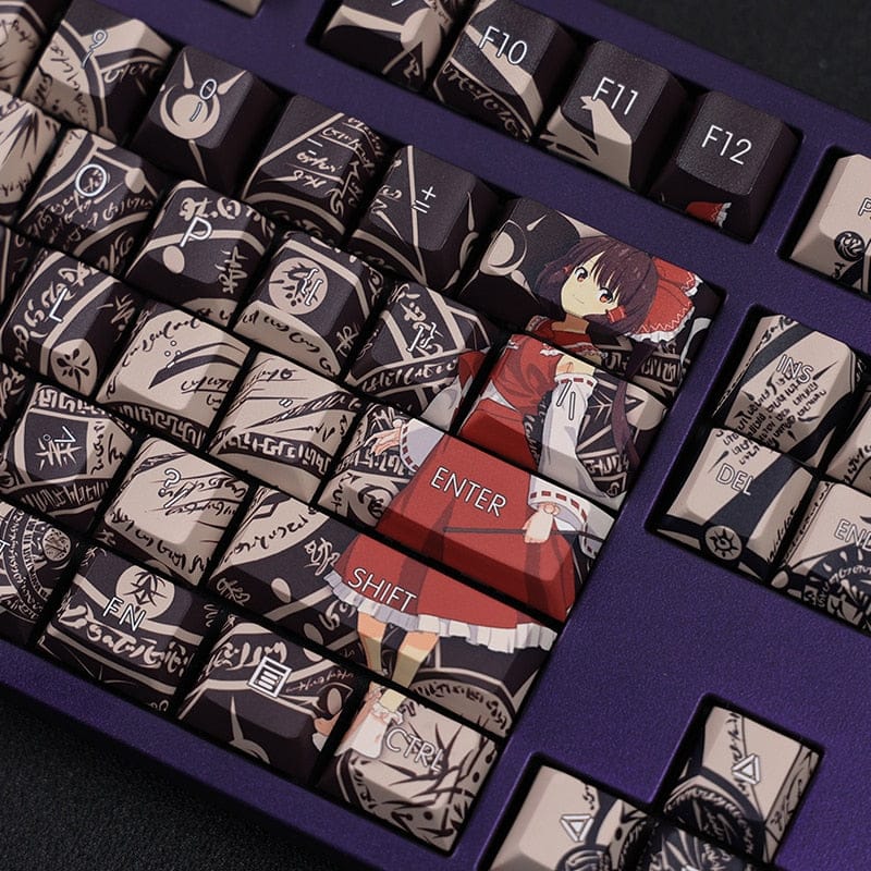 My Anime Keycaps Complete Set Touhou Project: Reimu Hakurei Keycap Set